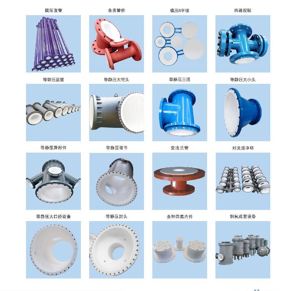 供应各种规格衬氟防腐蚀系列产品